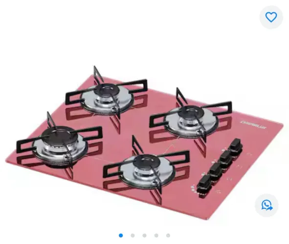Cooktop Rosa | NUNCA USADO