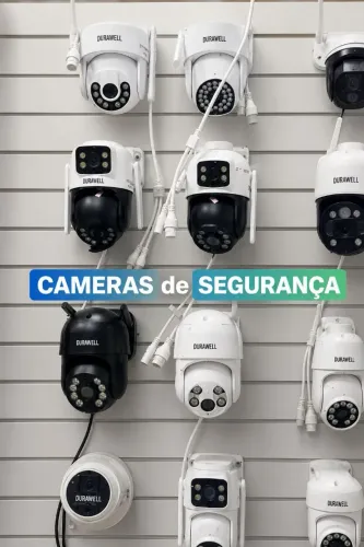 Câmera de Segurança 360° a prova Dagua + Visão Noturna