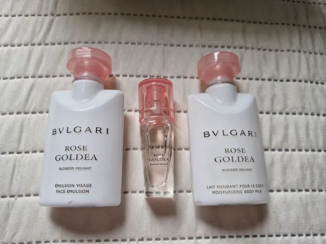 Kit Bulgari mini original e novo!