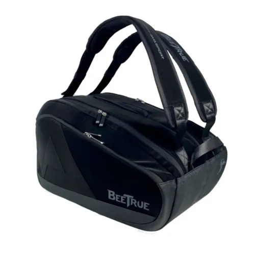 Raqueteira Beach Tenis Ama Sport Bee True Preto