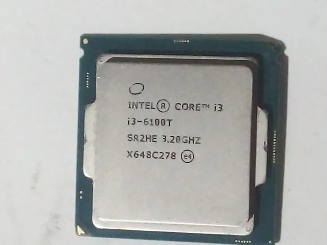 PROCESSADOR INTEL CORE I3 SEXTA GERAÇÃO FUNCIONANDO