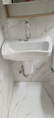 LAVATORIO COM COLUNA ACESSO PLUS CELITE