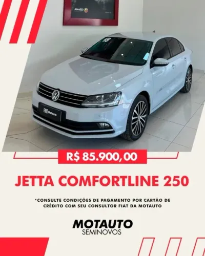 Volkswagen Jetta Comfort. 250 TSI 1.4 Flex 16V Aut. 2018