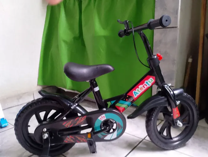 Bicicleta Nova "ATENTU" Aro 12 *cor unissex*