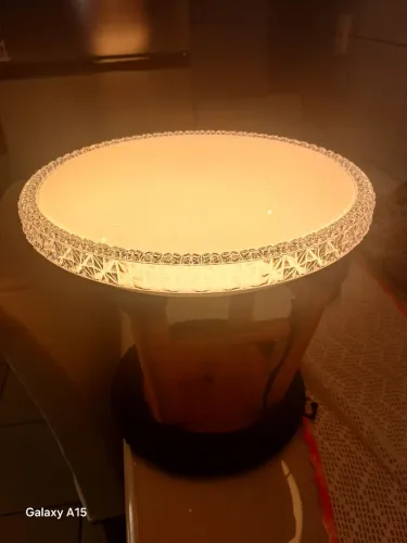 luminária led redonda