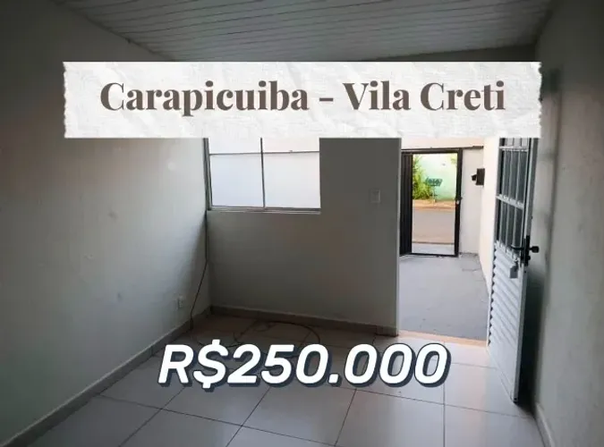 CASA SIMPLES A VENDA CARAPICUIBA
