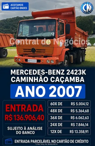 Caminhão Basculante M.BENZ 2423K - 2007