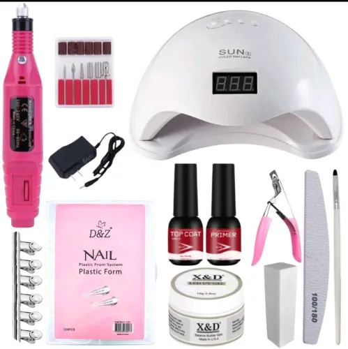 Kit unha de gel iniciante