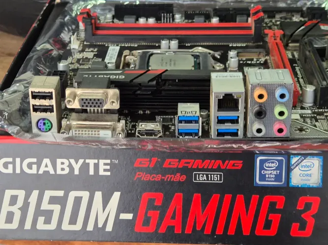 Kit i5 7400 + Placa-mãe B150M Gaming 3 DDR4 | PC Gamer