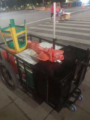 Carrinho pra ambulante 