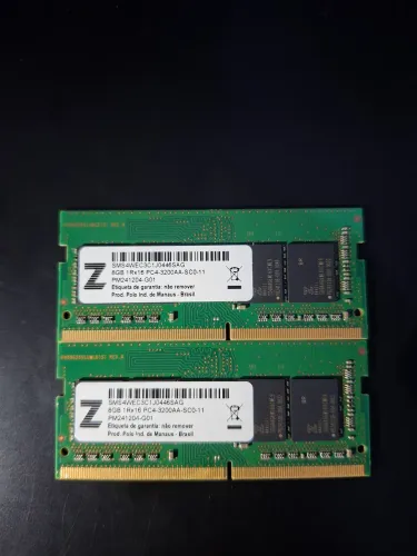 Kit 16GB (2x8GB) RAM DDR4 3200MHz SO-DIMM Notebook - Smart