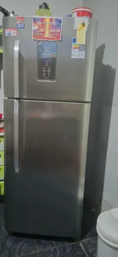 Geladeira inox