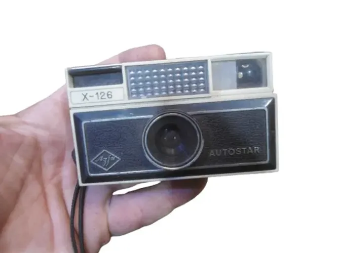 Antiga Maquina Fotográfica Agfa X-126 - para sua coleção