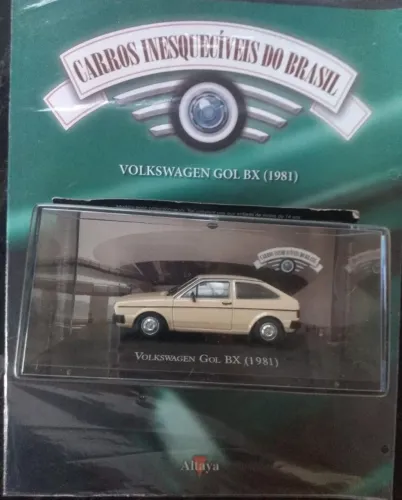 CARROS INESQUECÍVEIS DO BRASIL Volkswagen Gol-1981 *INCLUSO REVISTA*
