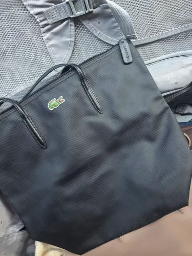 Bolsa lacoste original preta