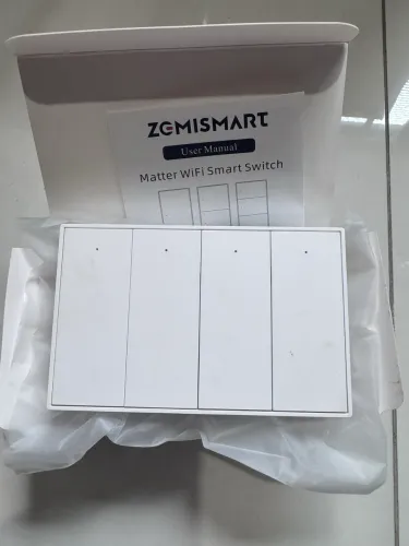 Zemismart Matter WiFi 4 Gangs