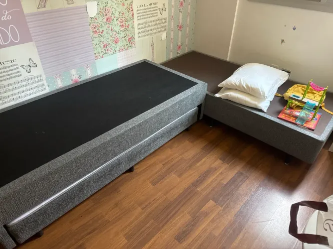 Bases Box / Estrados de Solteiro (Com Cama Auxiliar e Opção Avulsa)