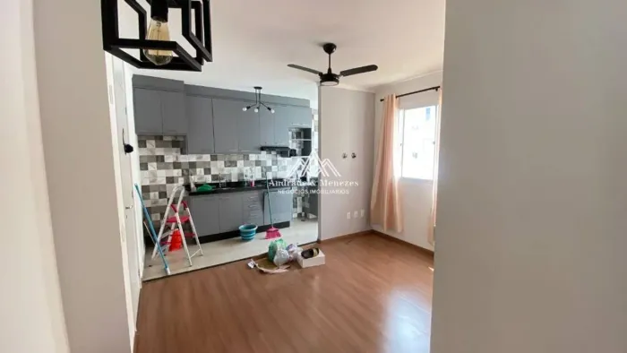 Apartamento com 2 dormitórios para alugar, 43 m² por R$ 1.176,02/mês - Reserva Macaúba - R