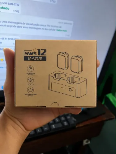 Retorno De Palco Sem Fio M-Vave WP12