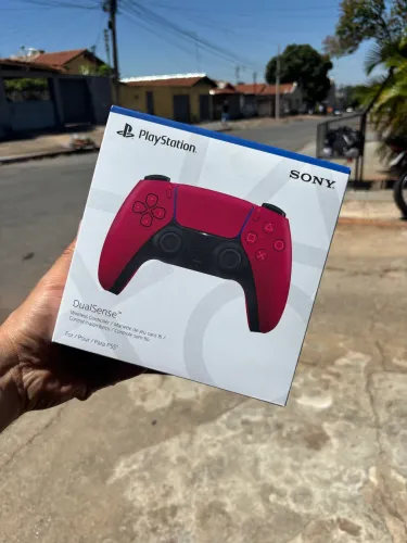 Controle Ps5 vermelho original lacrado