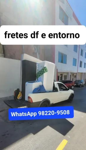Frete Brasília DF Descartes Ceilândia Taguatinga Samambaia Aguas claras Vicente Pires