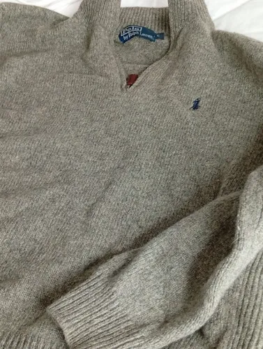 Cardigan lã Ralph Lauren