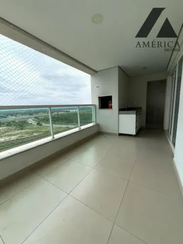 Alugo apartamento com 88m² em Brasil Beach - 2 quartos, sendo uma suíte em Cuiabá-MT