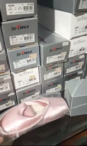 Roupas e acessórios bailarina