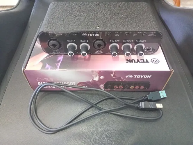 Interface de Áudio Tenyun-Q26.