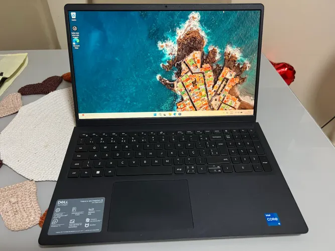 Notebook Dell i5 de 12ªTh, Ssd 256GB, 8GB RAM - Aceito cartão 