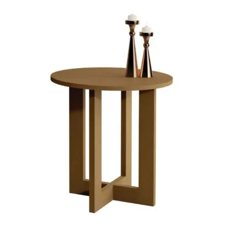 Mesa Lateral 8002 Luxo Nature Dividimos Em Até 10x Sem Juros