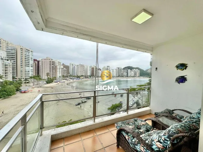 Apartamento à venda, 100 m² por R$ 745.000,00 - Jardim Astúrias - Guarujá/SP