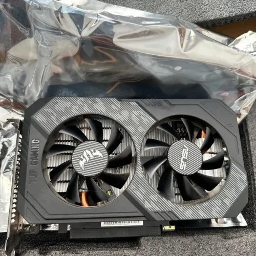 Placa de vídeo ASUS TUF Gaming GTX 1650 OC GDDR6 TOP D+ perfeita