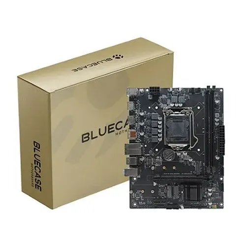 Placa Mãe LGA 1200 H470 Bluecase BMBH470-D3HGU-M2 DDR4 Micro-ATX M.2