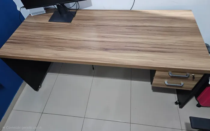 Negociável- Mesa escritório Gebb Work 170x70cm