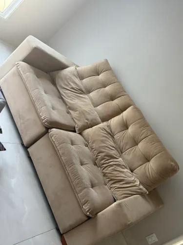 Sofá retrátil e reclinável 