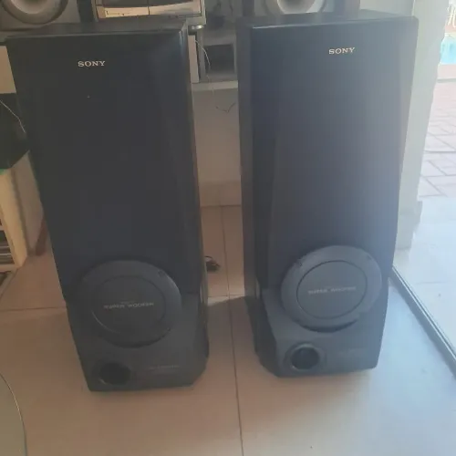 Par de cxs do aparelho sony LBT N555