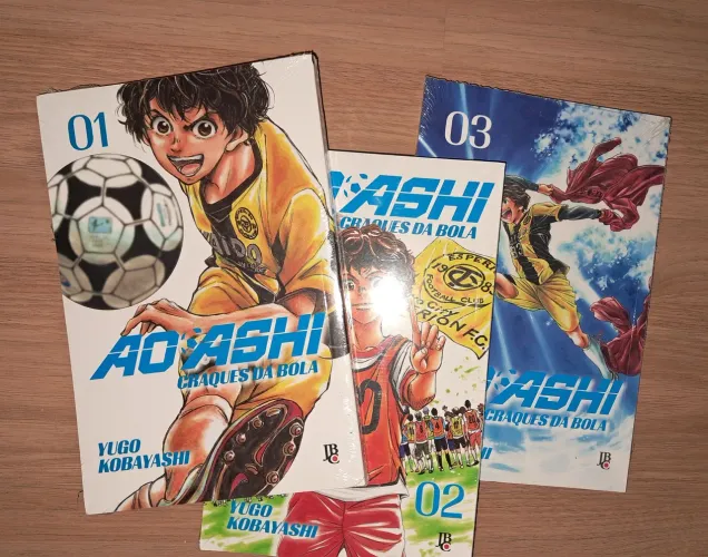 Ao ashi volume 01, 02, 03 (lacrado)