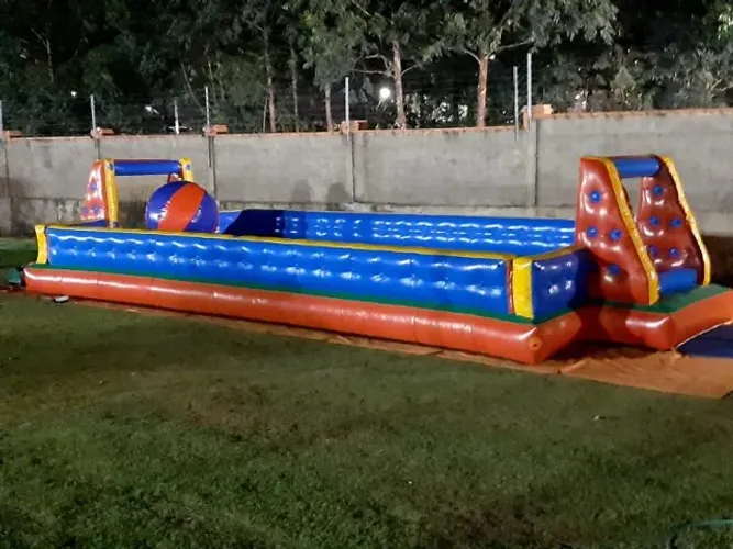 locação de Futebol de Sabão Inflável