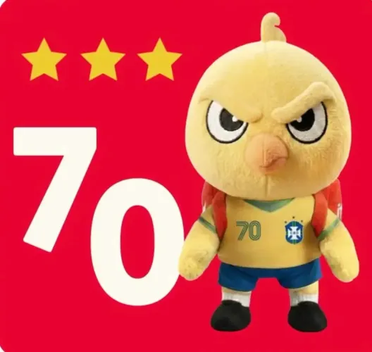Canarinho da Copa ( 70 ) iFood 2026 - Original e Lacrado! ?