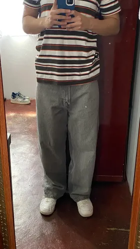 Calça Jeans Baggy H&M