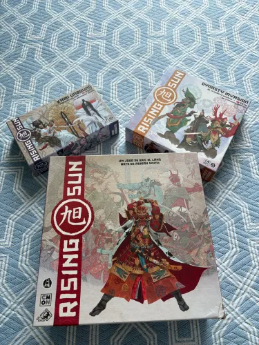 Boardgame Rising Sun - Inclui Duas expansões