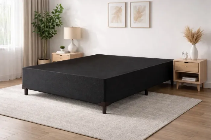 Base box casal com borda de segurança