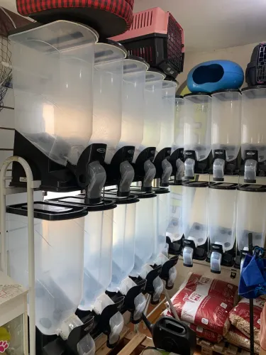 Dispenser Plast Pet para ração a granel
