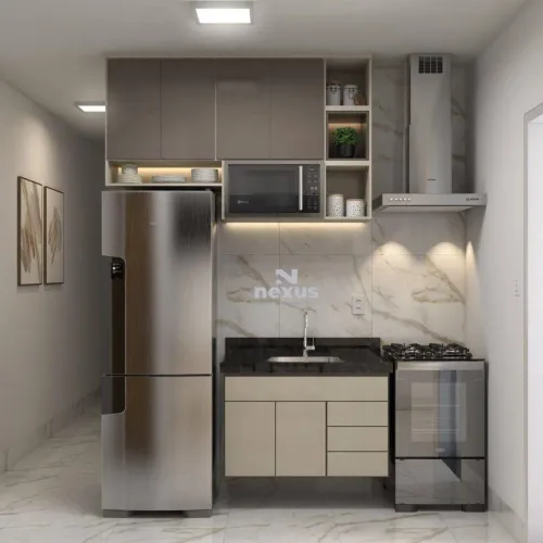 Casa com 2 dormitórios à venda, 56 m² por R$ 234.900 - Residencial Bons Tempos Luizote IV 