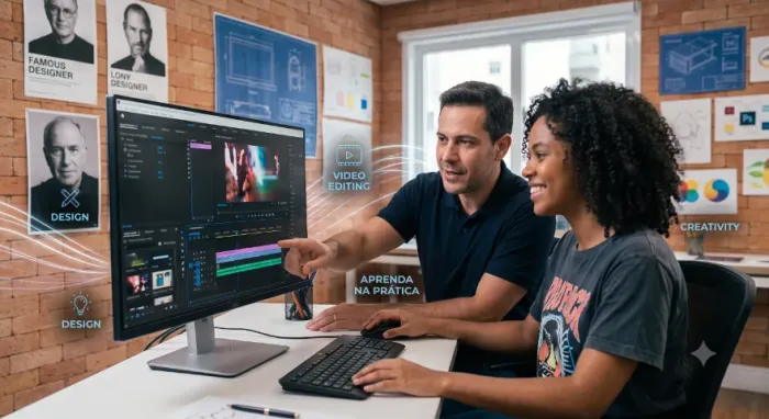 Mude de vida! Aprenda Informática e Design com Supervisor Pedagógico (20 anos).