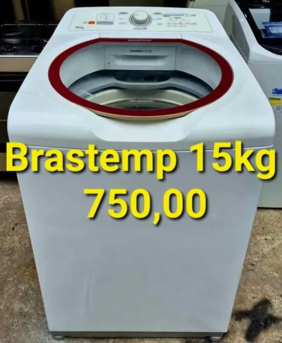 Máquina de lavar Brastemp 15kg ENTREGO