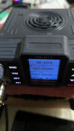 Rádio VOYAGER VR D70 25WATS dual Band 220 mhz