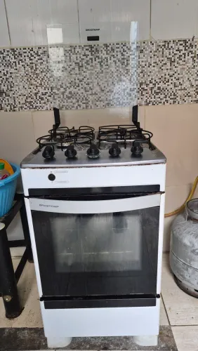 Fogão Brastemp 4 bocas branco
