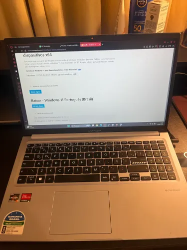 ASUS Vivobook 15 Ryzen 7 4800H 8GB RAM e 256GB ssd - Windows